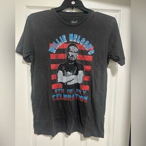 New WILLIE NELSON 4th of July UNISEX TEE shirt sz M
